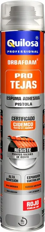 12x Espuma Poliuretano Orbafoam Tejas 750 Ml Maquina