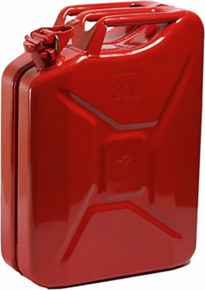 Bidon Metalico 20 LT Rojo (Con CE)