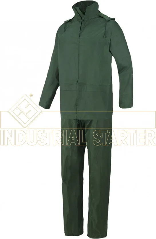 Traje agua  impermeable Poliester Verde TS — foto 2