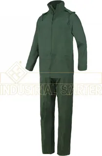 Traje agua  impermeable Poliester Verde TS