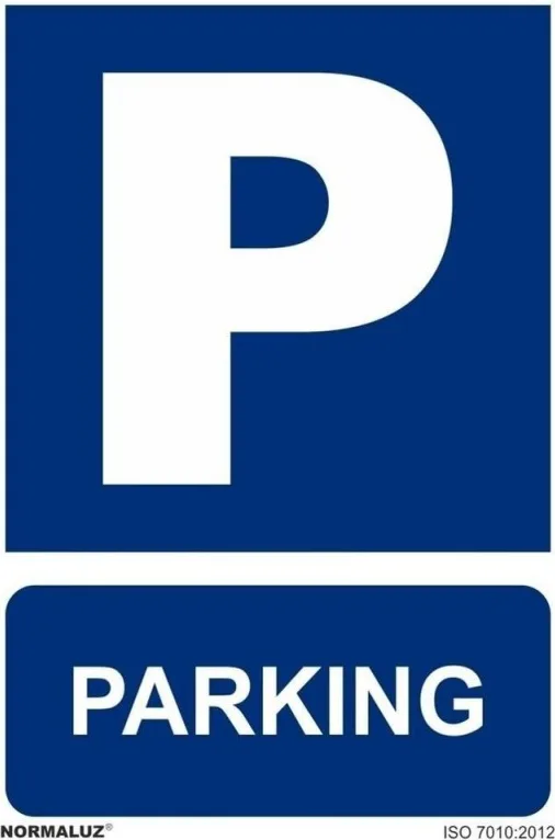 Señal Parking Pvc 0,7 mm 300X400 mm