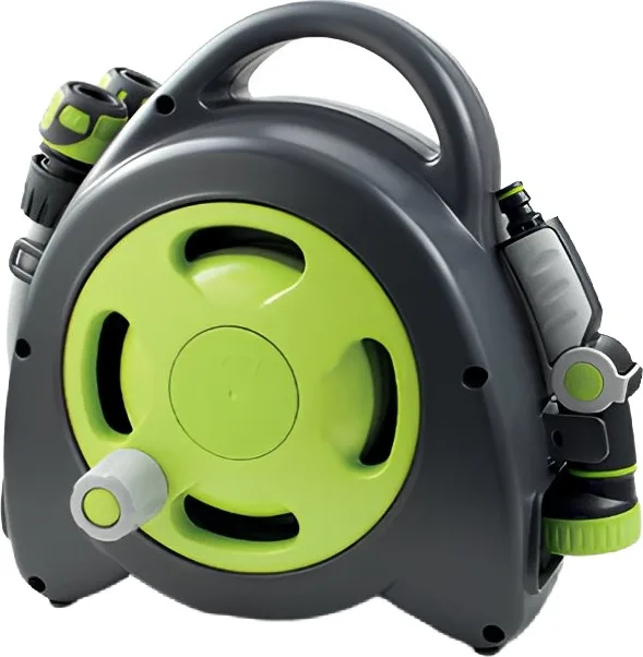 Enrollador de Manguera Portatil Aquabag Maxi - Verde