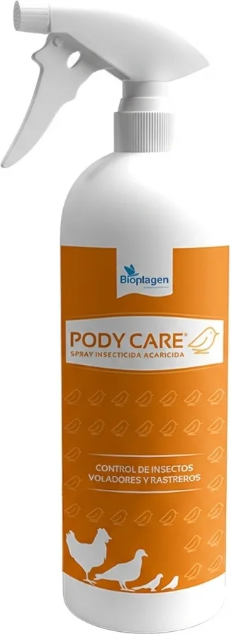 Insecticida Pody Care Spray para Aves 1 Litro