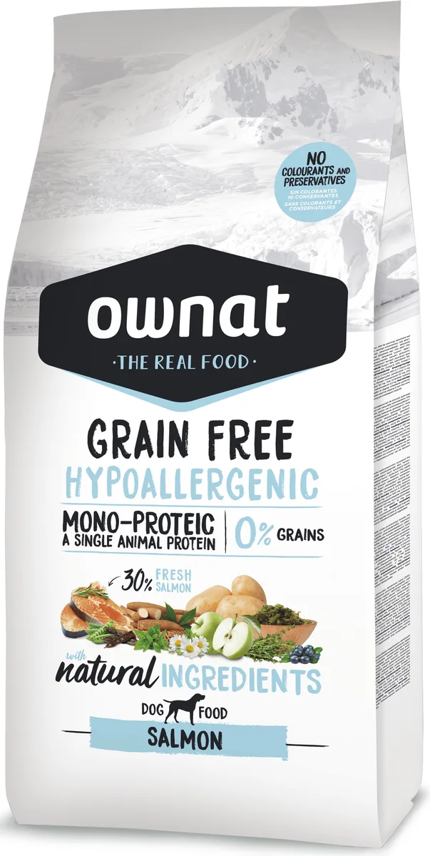 Pienso Perros Ownat Grain Free Hypoallergenic Salmon 12 kg — foto 2