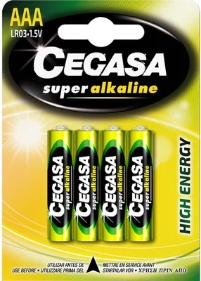 Pila Cegasa Super Alcalina AAA LR03 — foto 2
