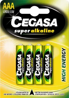 Pila Cegasa Super Alcalina AAA LR03
