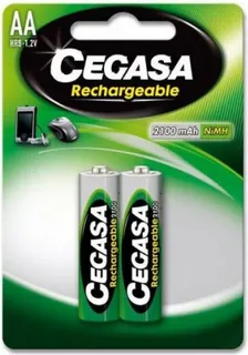 Pila Cegasa Recargable HR6 2100 Mah
