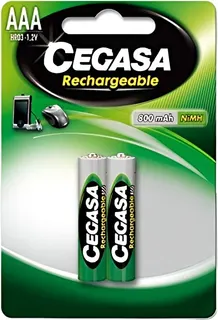 Pila Cegasa Recargable HR03 800 Mah