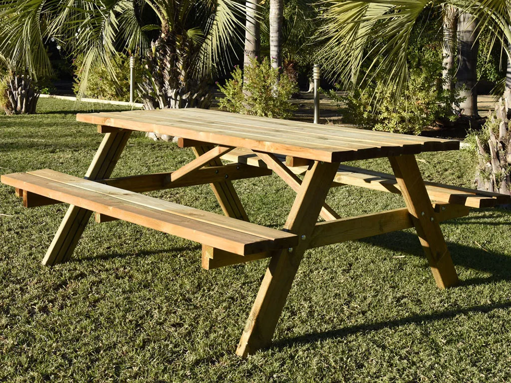 Mesa Picnic 177x152x71 cm — foto 2