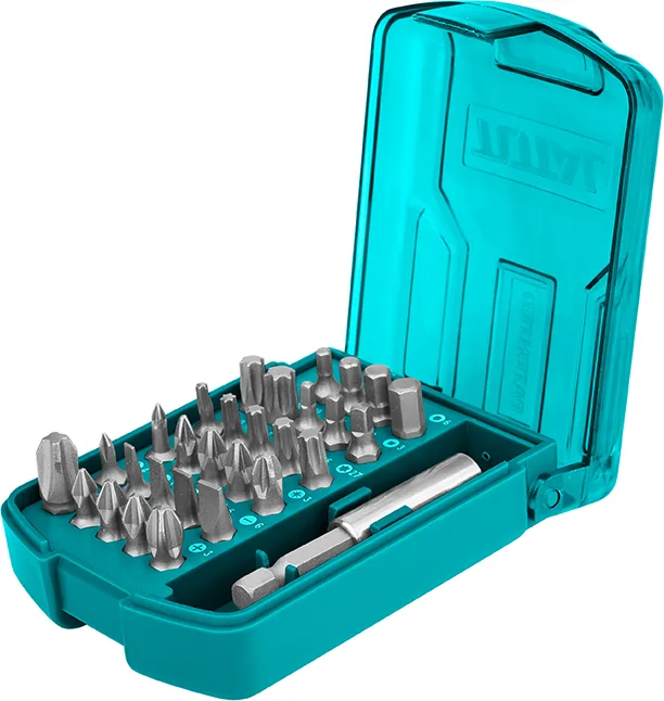 Juego Punteras 30 Pcs y Soporte Destornillador