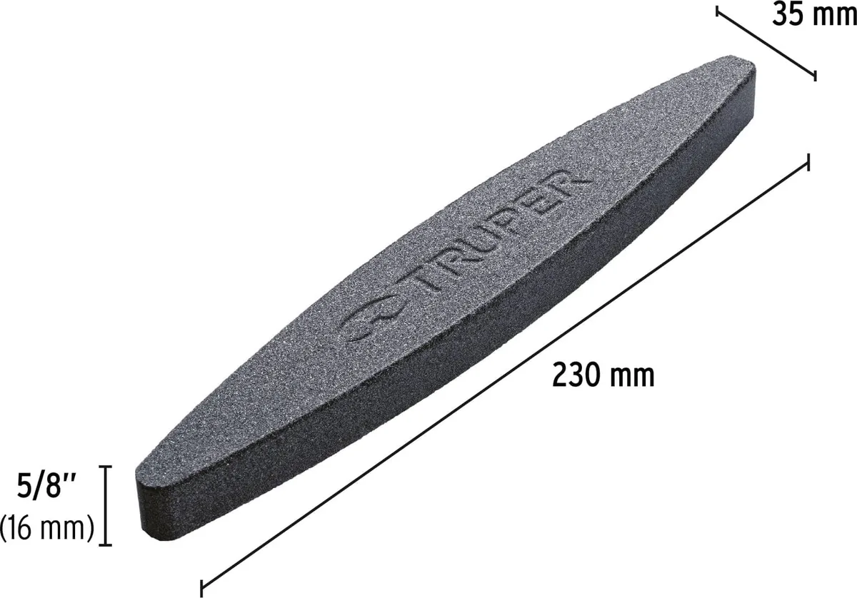 Piedra Afilar Carburo Silicio 220x35x16 mm — foto 2