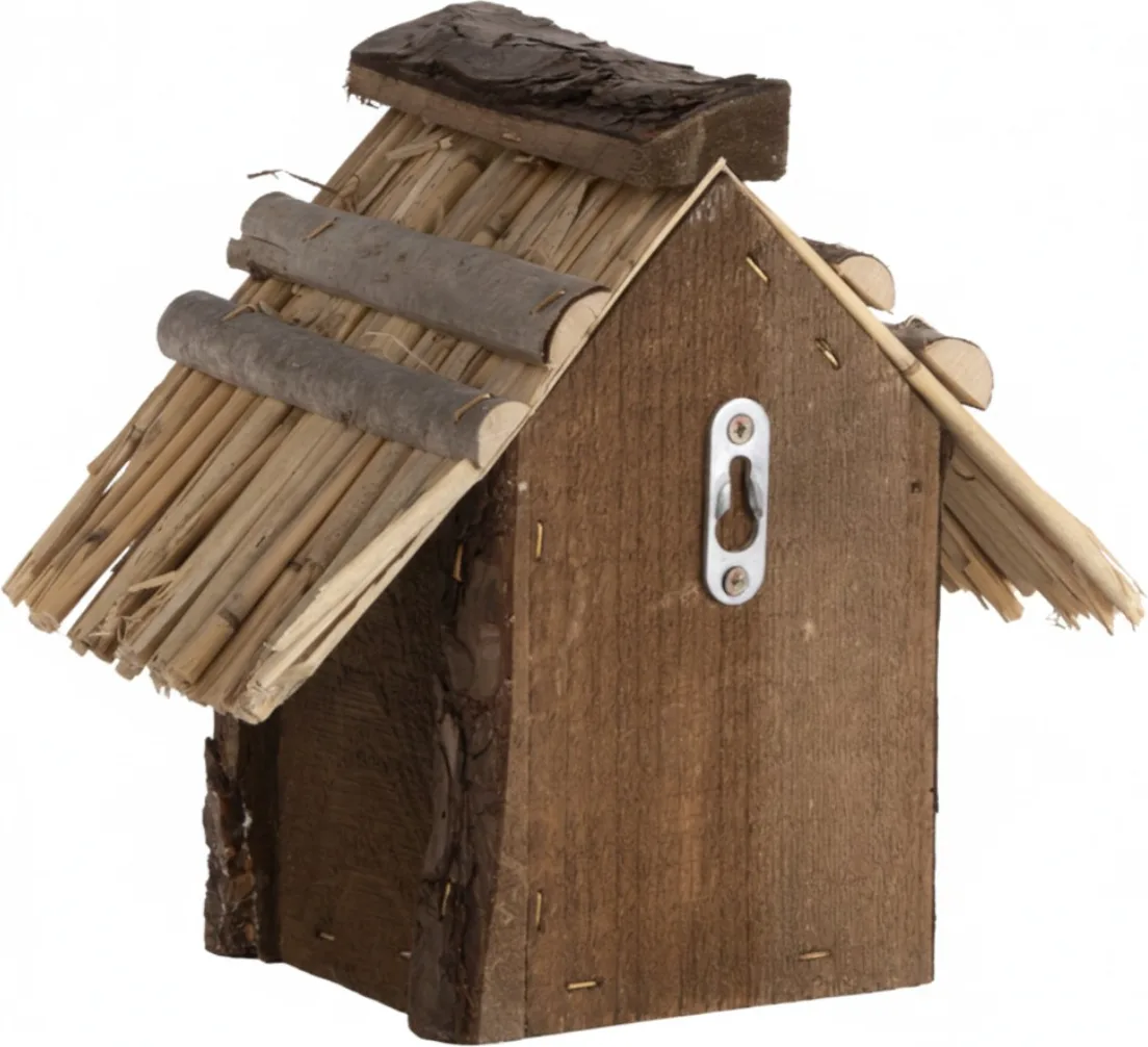 Caja Nido con Techo de Paja — foto 2