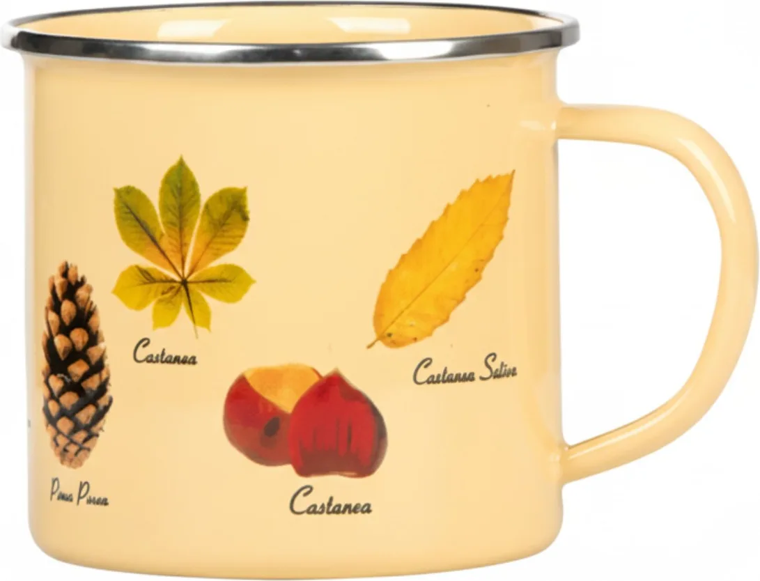 Taza Hierro Frutos de Otoño — foto principal