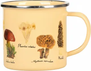 Taza Metalica Setas