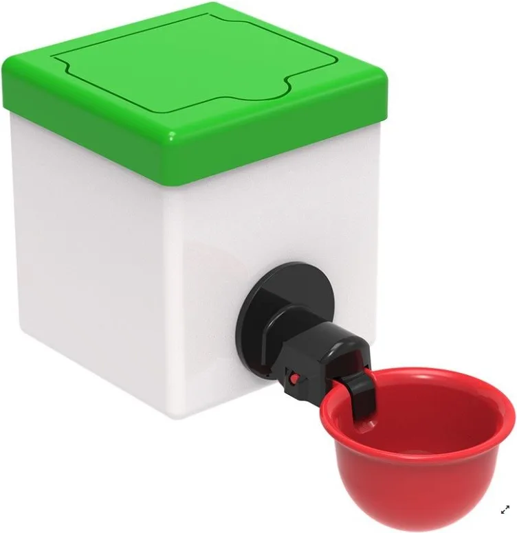 Bebedero basculante B-50 con botella 0,5L