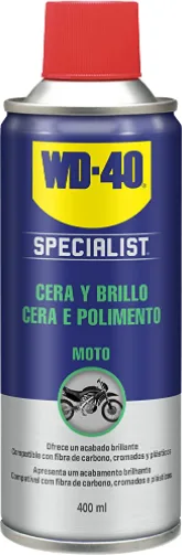 WD40 Motorbike Cera y Brillo 400ml