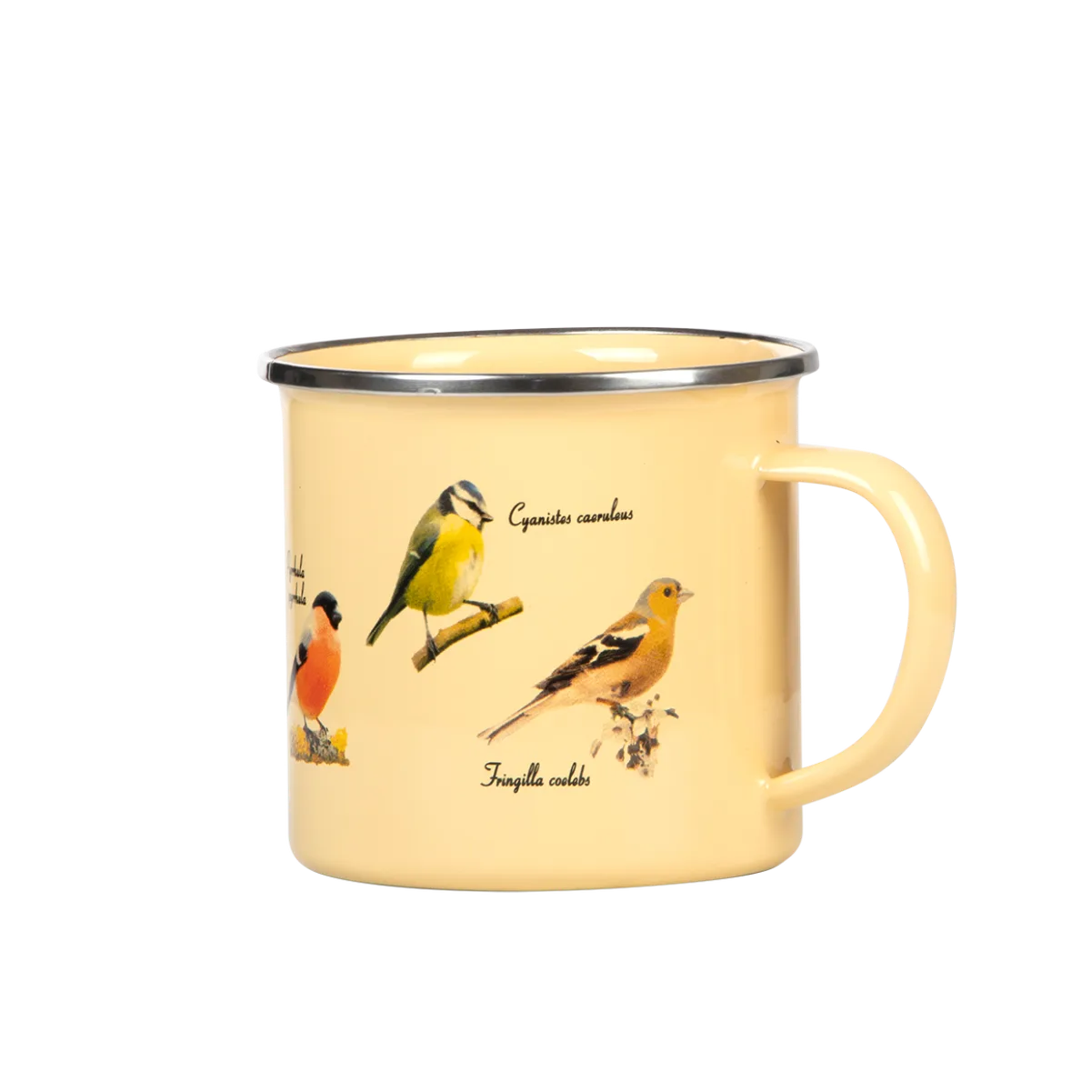 Taza Esmaltada Pajaros