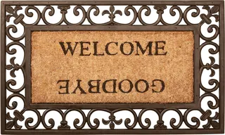 Felpudo Welcome Goodbye (Bienvenida Adios)
