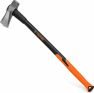 Maza cuña para leña Truper TJR-8FX · mango de fibra 36 pulgadas · cabeza 3,6 kg