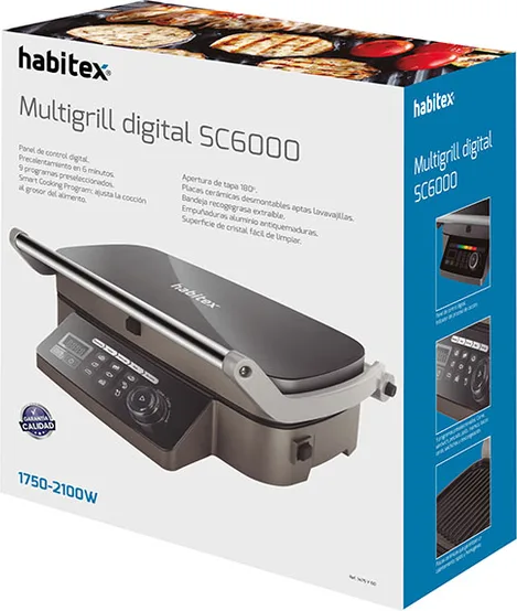 Plancha Multigrill Style SC6000 Habitex — foto 6