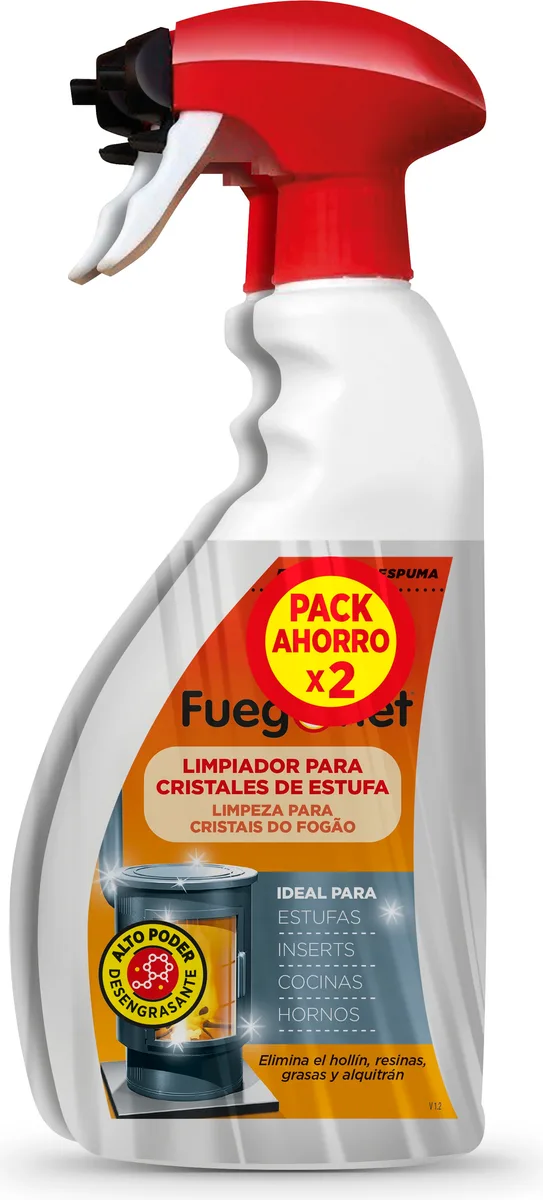 Pack Duo Masso Limpiaestufas En Espuma 750 ml
