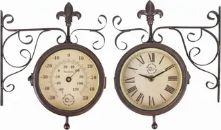 Reloj de Exterior Estacion + Termometro