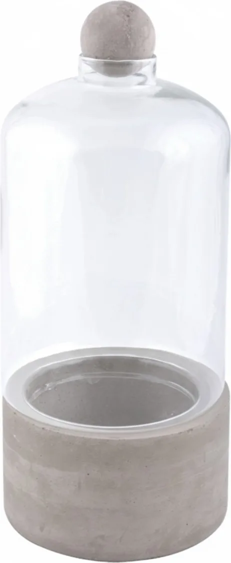Botella Terrario Base Cemento L — foto 2