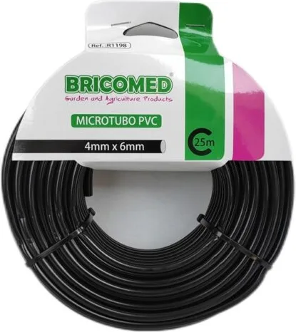 Manguera Microtubo PVC 3x5 mm 25 Metros