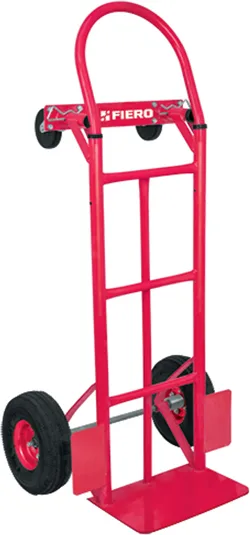 Carretilla Carga 2 en 1 plataforma 385KG