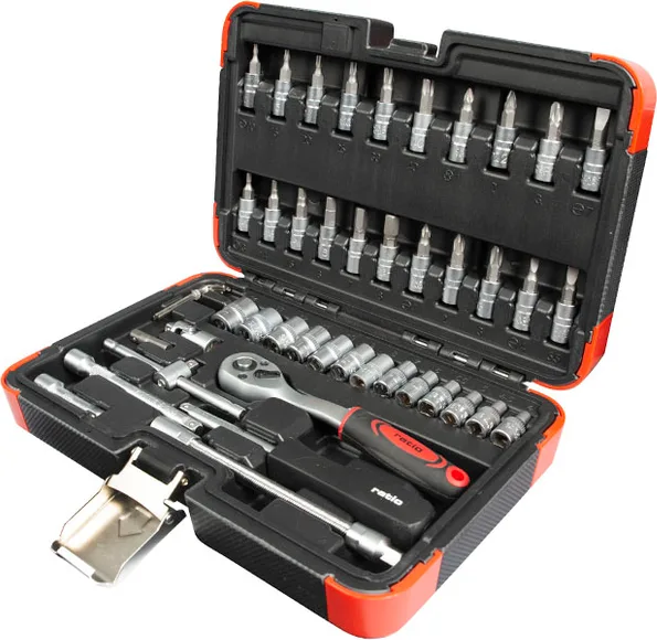 Estuche Vasos y Puntas 46 Pcs CR-V Ratio