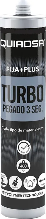 Cartucho Adhesivo Fija Plus Turbo 290 ml Marron