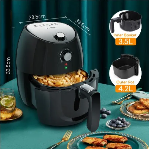 Freidora de Aire 3,5L Dragon Pro 30LDX — foto 4