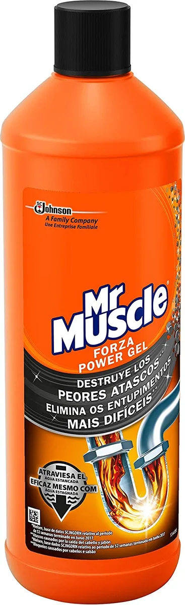 Desatascador Liquido Forza MR Muscle 1 Litro — foto 2