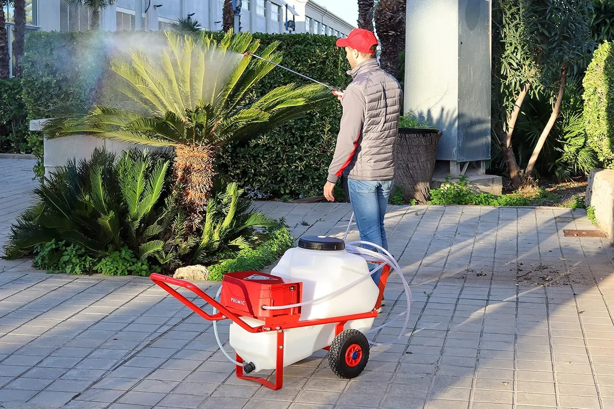 Carretilla Pulverizador Bateria Pulmic Pegasus 75 — foto 7