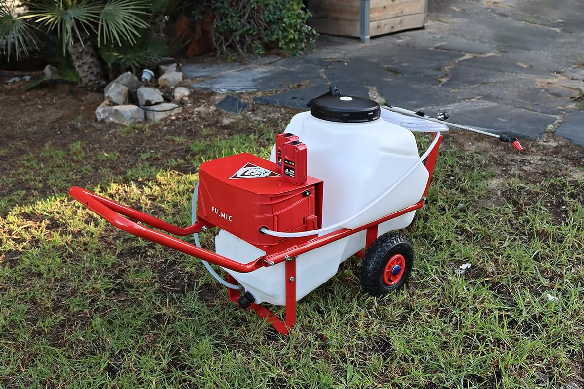 Carretilla Pulverizador Bateria Pulmic Pegasus 75 — foto 5