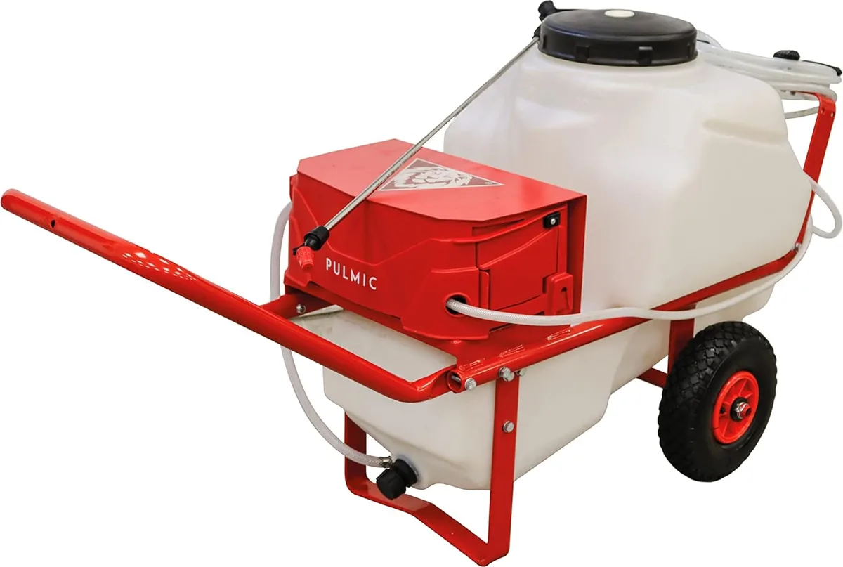 Carretilla Pulverizador Bateria Pulmic Pegasus 75 — foto 2