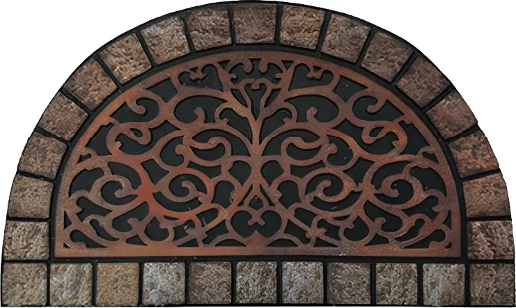 Felpudo Goma Flock Arte Rustic Stone 45x75 — foto principal