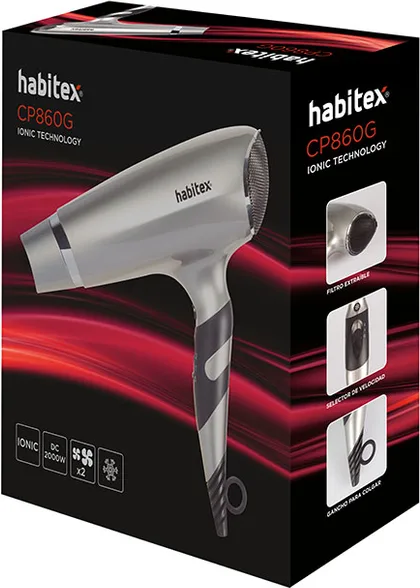 Secador de Viaje Habitex CP860G 2000W — foto 6