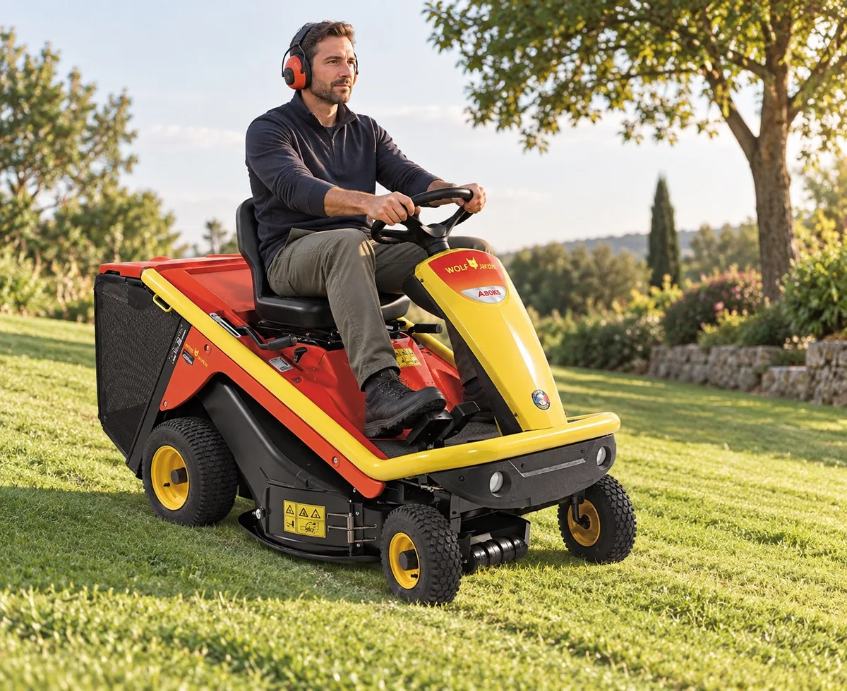 Tractor Cortacesped Outils Wolf  A80K3 — foto 5