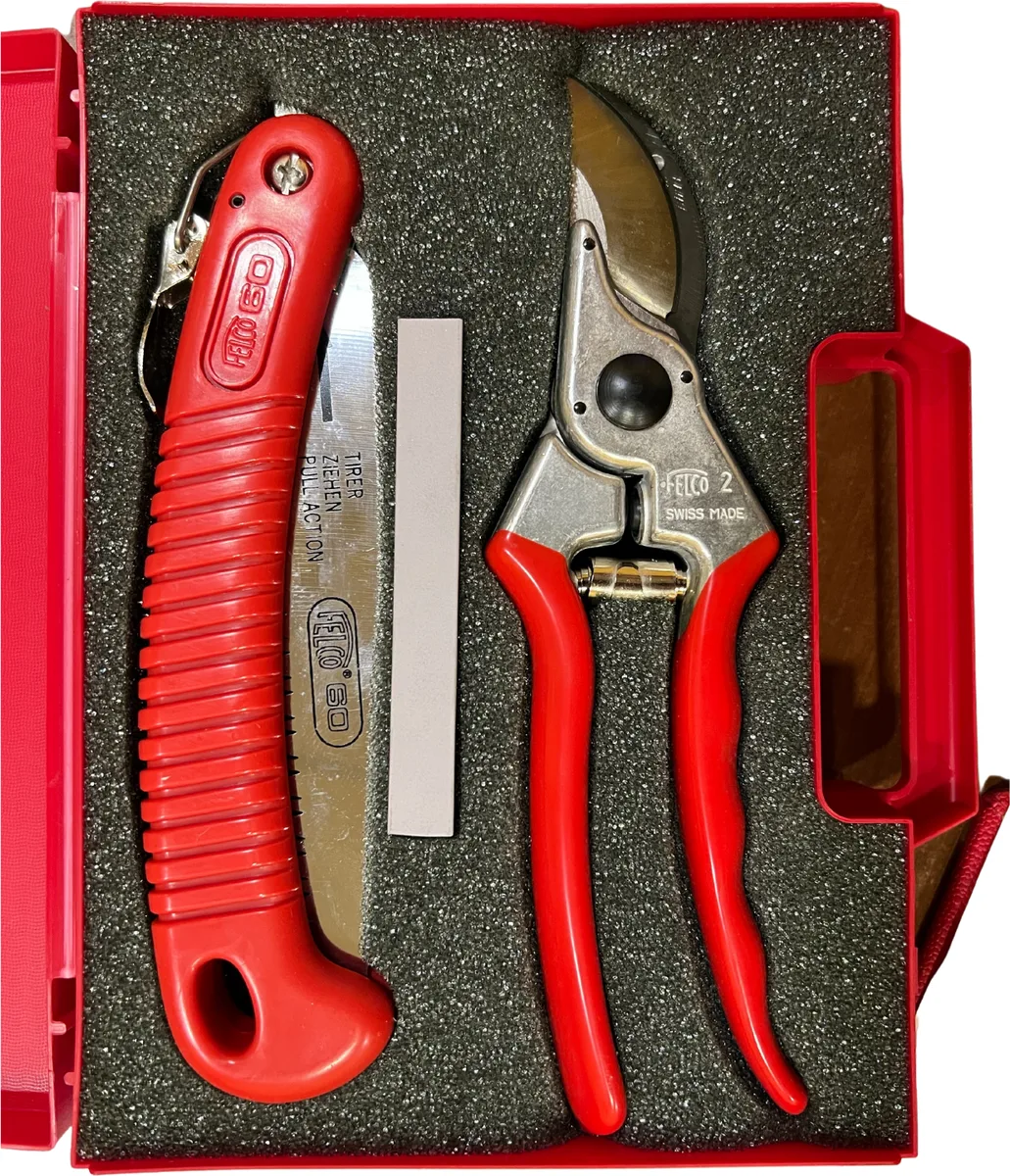 Estuche Tijeras de Poda Felco No 2 y Serrucho — foto principal