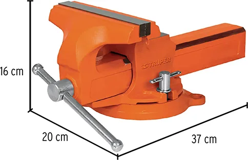 Tornillo de Banco Hierro 15 cm Truper — foto principal