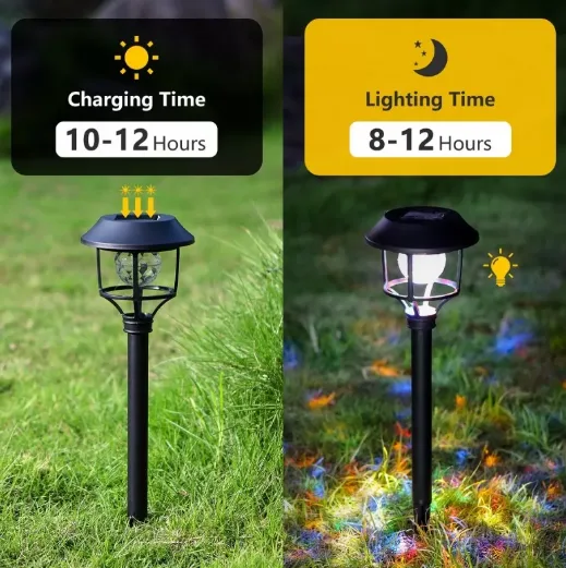 Pack 4 uds Baliza solar jardin Aigostar — foto 7