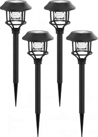 Pack 4 uds Baliza solar jardin Aigostar