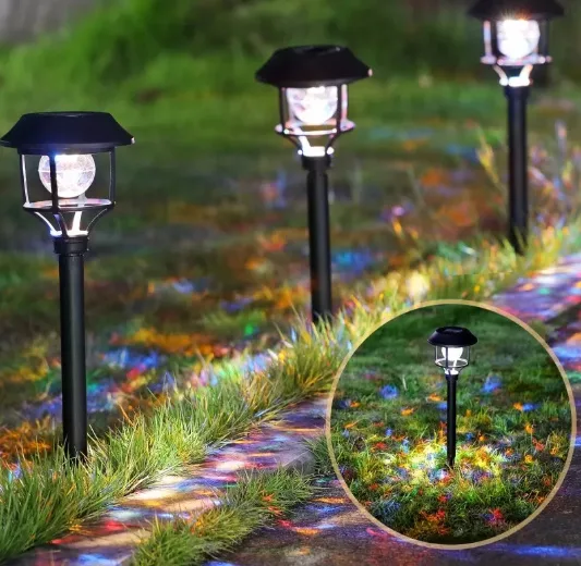 Pack 4 uds Baliza solar jardin Aigostar — foto 3