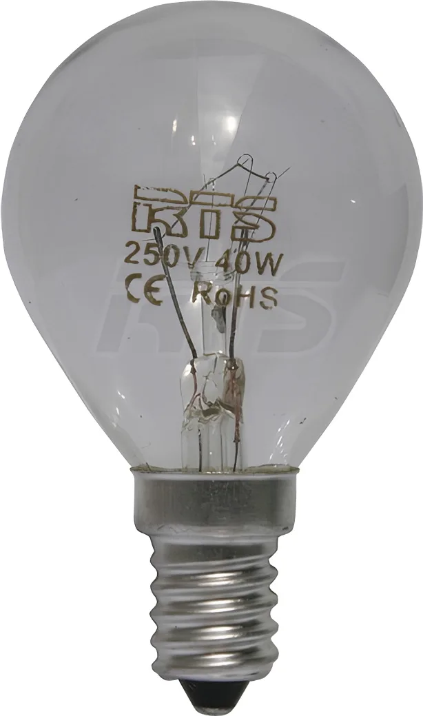 Bombilla Esferica Clara 40W