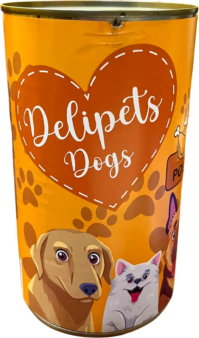 Lata Perro DeliPets Pollo 1240 Gr — foto 2
