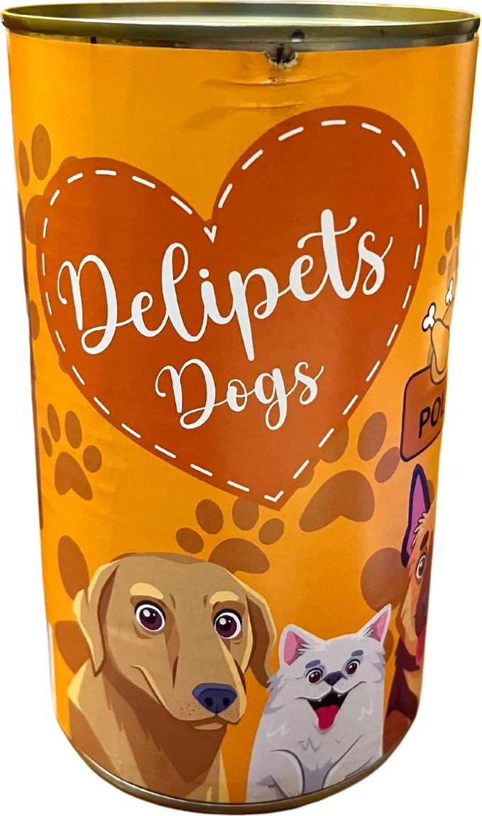Lata Perro DeliPets Pollo 1240 Gr