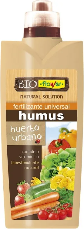 Humus de Lombriz Liquido Flower 1 Litro