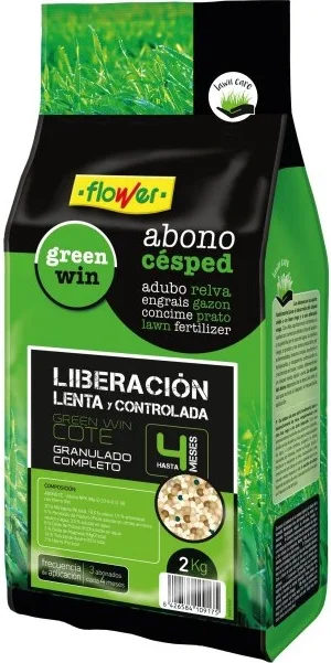 Abono Cesped Liberacion Lenta 4 meses 2 Kg