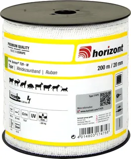 Cinta Conductora Pastor Electrico Horizont Farmer 20 mm